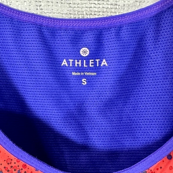 Athleta supercharged tank electro vibrant cobalt size S - Picture 6 of 6